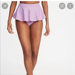 ISO old navy lavender high waisted swim bottom size small